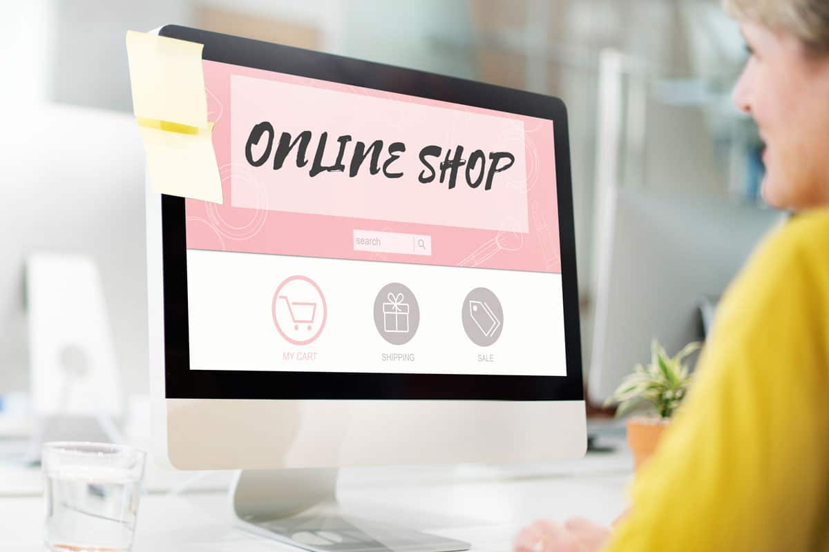 Online Shop Buy Internet Shopping Store Concept